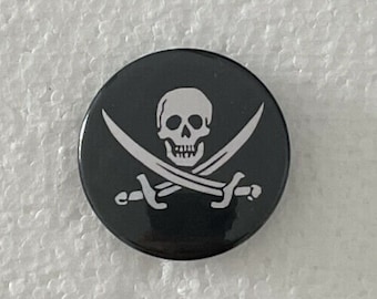 Pirate 38mm Pin Button