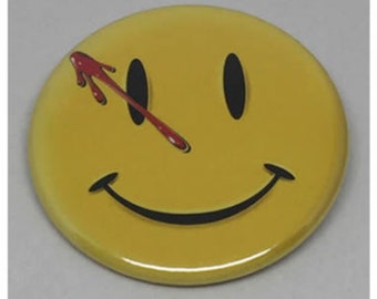 Watchmen Smiley 50mm Badge
