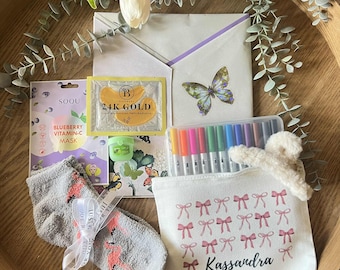 Blind Date with a Coloring Book Gift Set, Self-Care Night