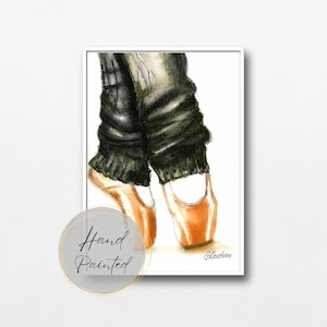 Ballet Shoes Customizable Dancer Gift for Ballerina Shoes Wall Art Recital Gift Girl Dancer Ballet Shoes Girl Present Dance Shoes Daugher