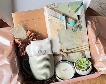Mystery Blind Date with A Book Box Spa Gift Basket for Self Care Gift  with Reading Buddy for Bookworm Gift Book Reader Gift Book Lover