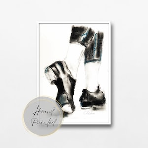 Recital Tap Dancer Gift for Dancer Tap Shoes Wall Art Recital Gift Girl Dancer Wall Art Tap Shoes Dance Girl Present Dance Shoes Daugher