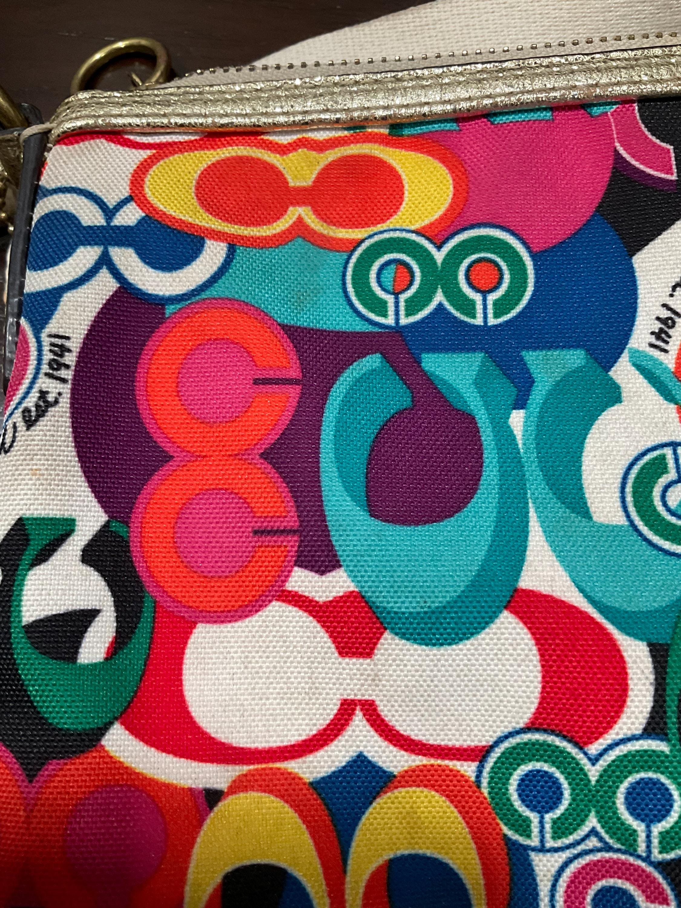 Coach Poppy Pop C Glam Graffiti Crossbody Multi Colored - Etsy