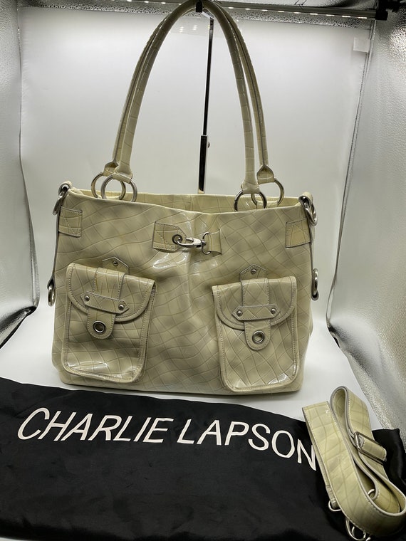 Charlie Lapson Woven Leather Bag