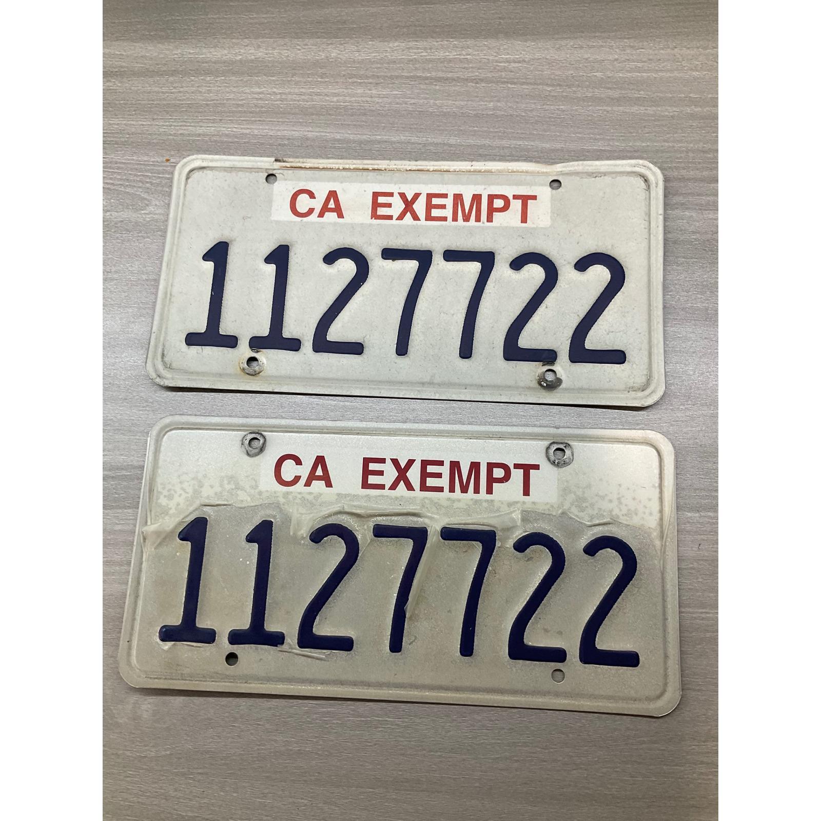 Used California License Plates - Etsy