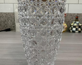 Old Baccarat Large Crystal Diamant Pierie Clear France