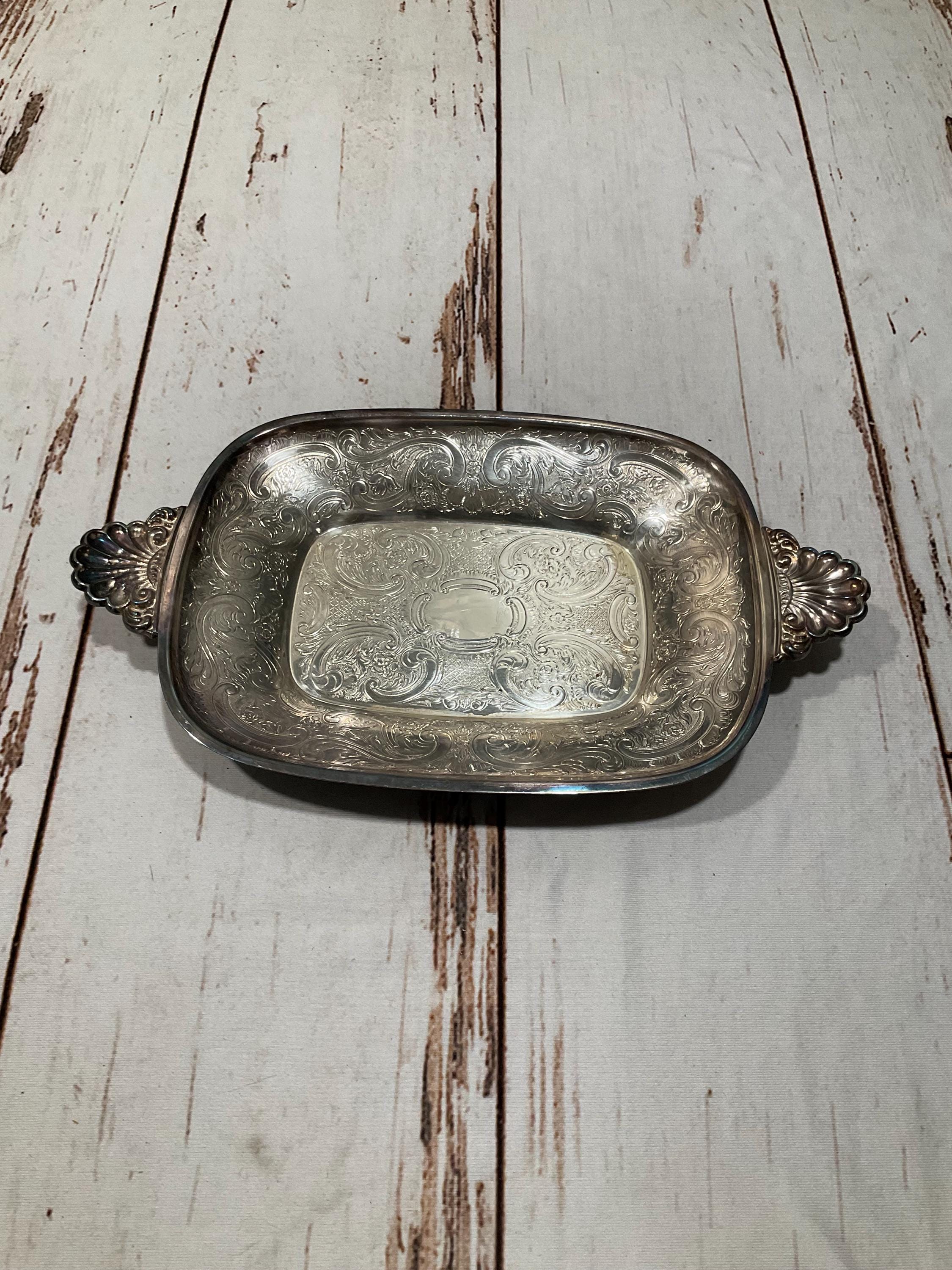 Antique Barker Ellis Silver Plate Deco Menorah Marked Silver