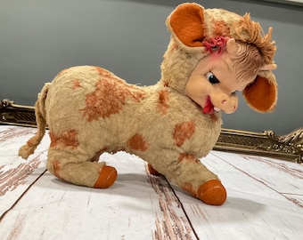 Rushton Daisy Belle Rubber Face Antique Plushie