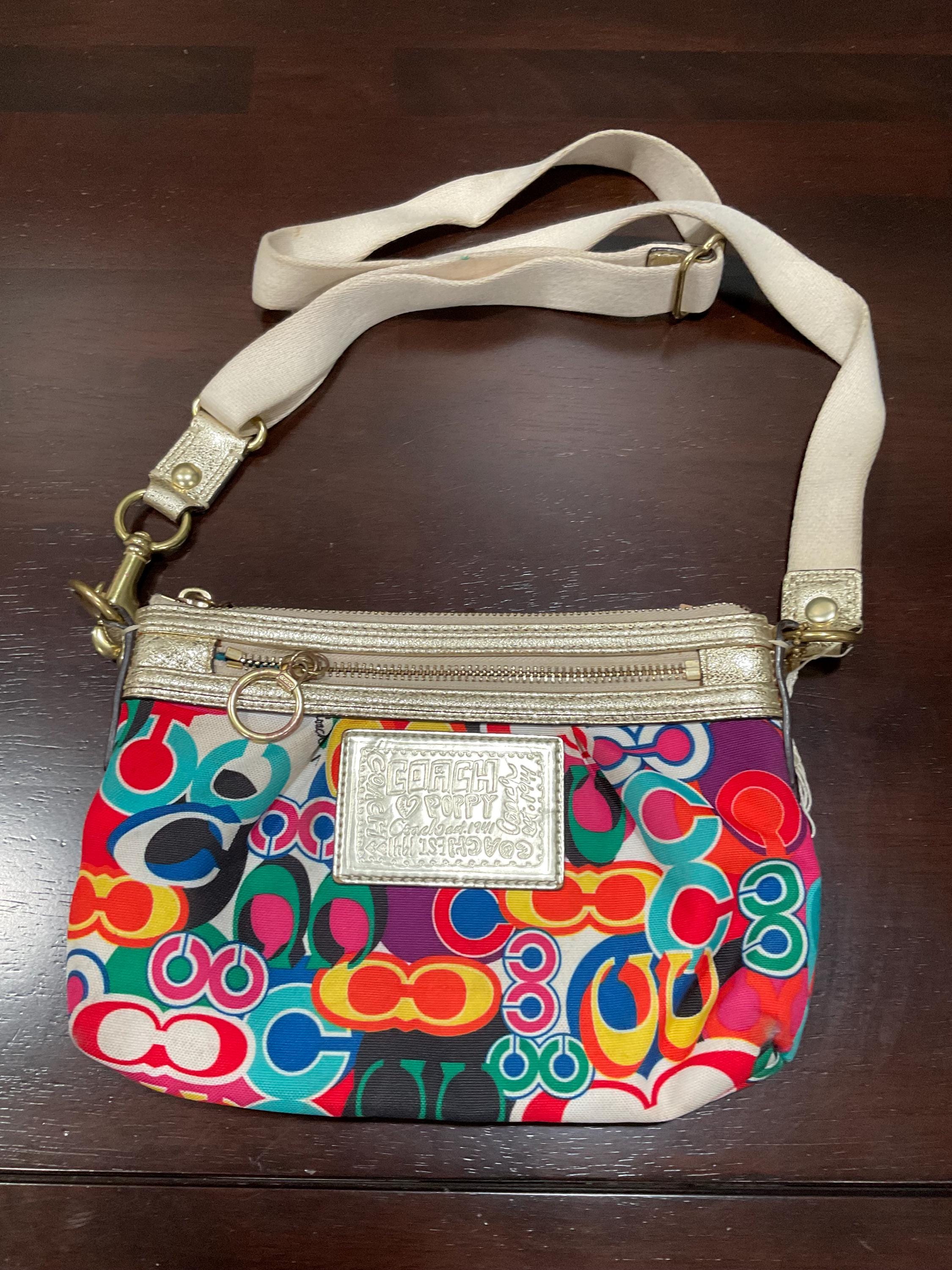 Coach Poppy Pop C Glam Graffiti Crossbody Multi Colored - Etsy