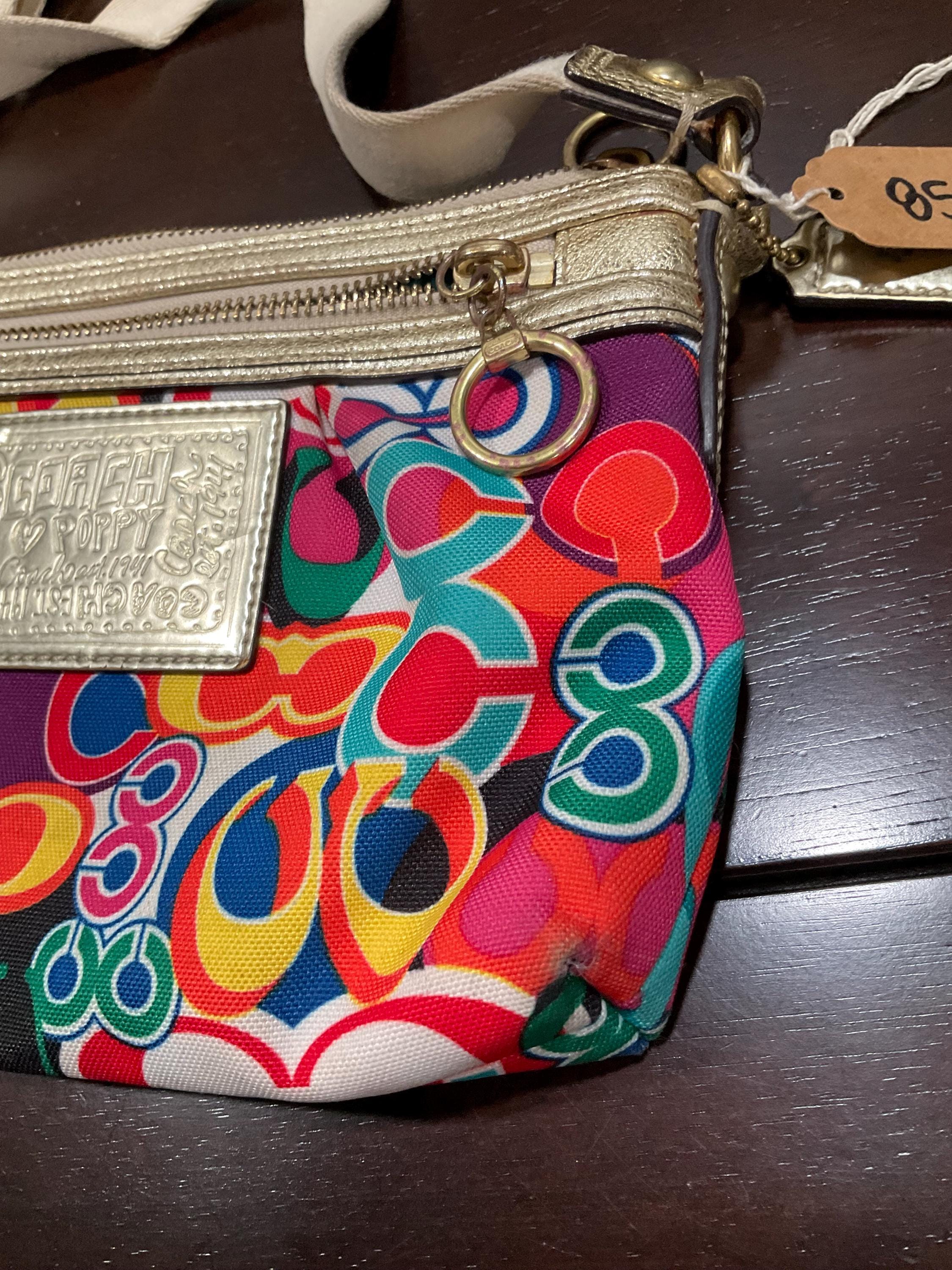 Coach Poppy Pop C Glam Graffiti Crossbody Multi Colored - Etsy