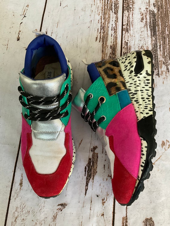 Steve Madden Multicolored Cliff Funky Sneakers