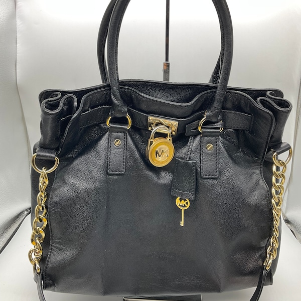 Michael Kors Hamilton Super Soft Leather Shoulder Bag With Strap