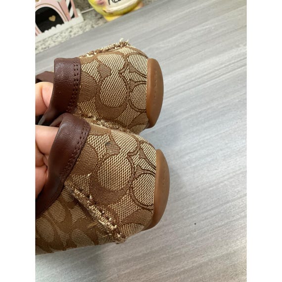 Coach Mona Driver Signature Jacquard Driving Loafers - Gem
