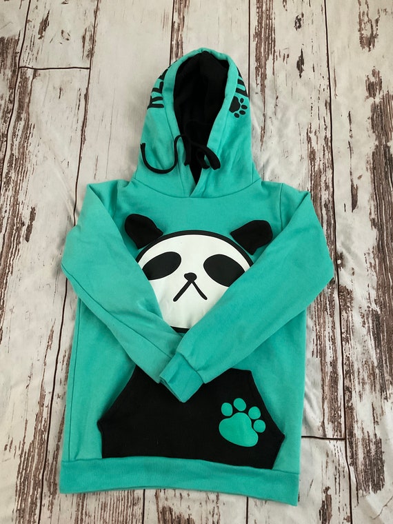Relax Panda Made in Korea Hoodie Etsy