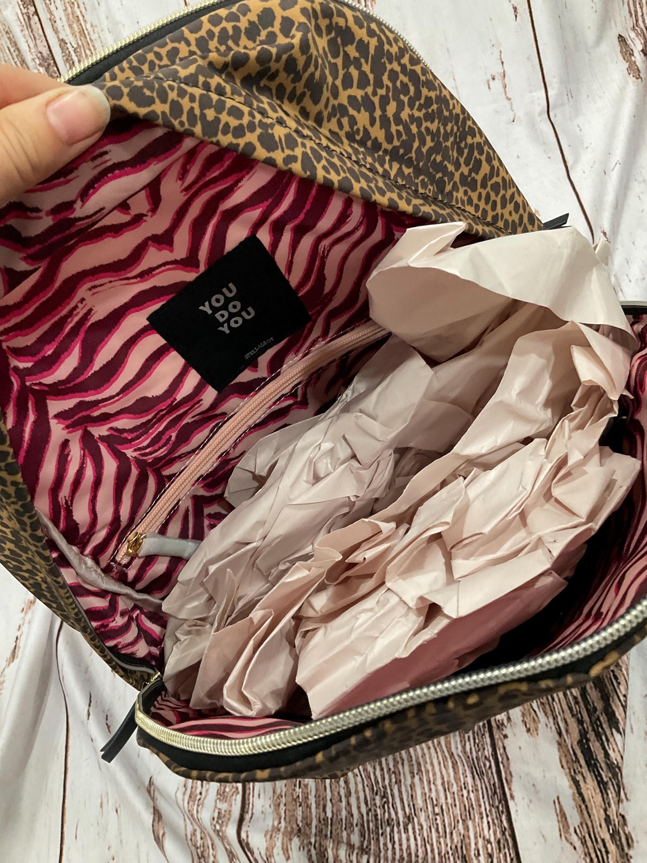 NWOT Stella & Dot Lady Boss Two in One Cheetah Print 