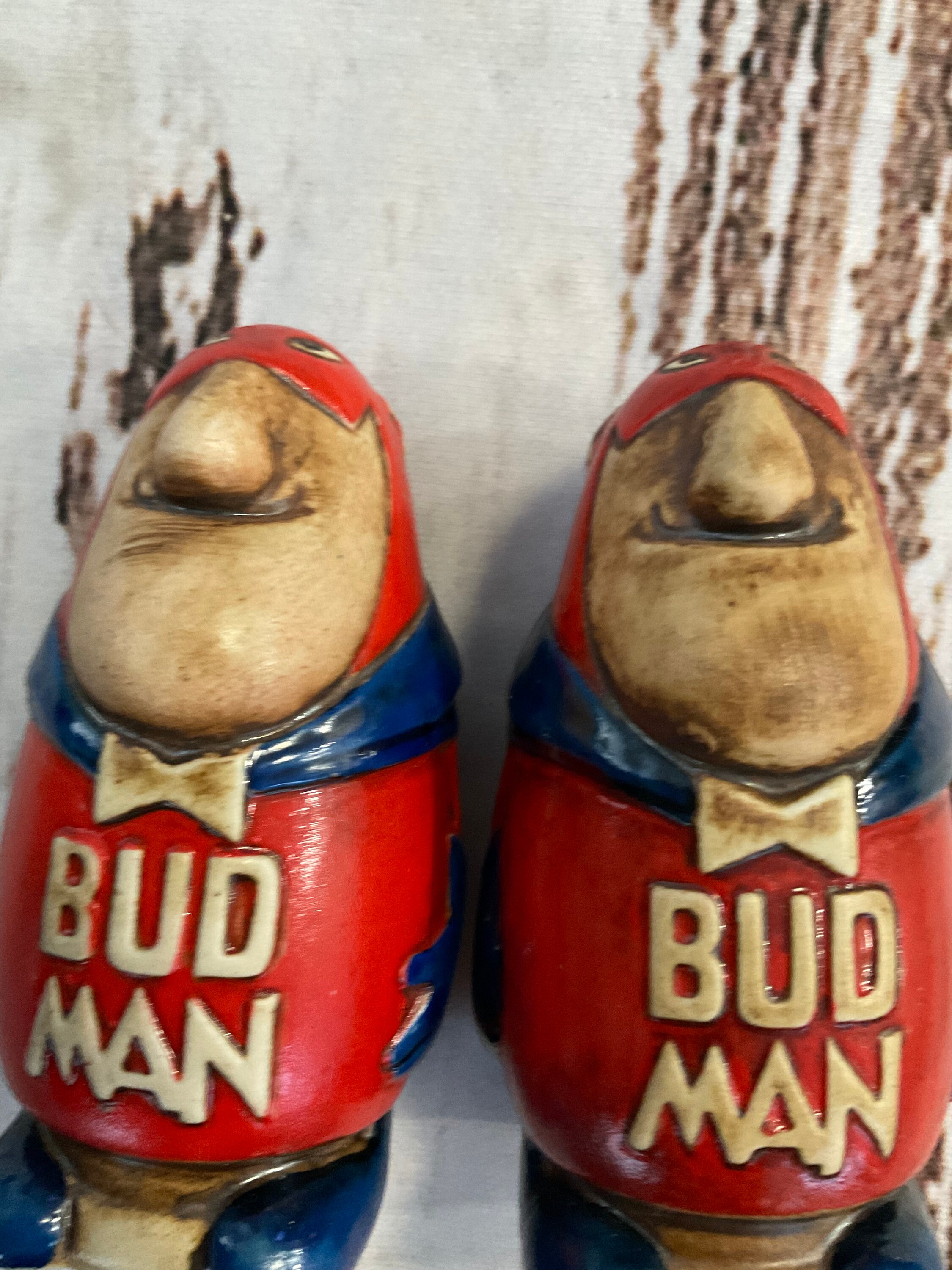 バドマン　バドワイザー　ソルト&ペッパーシェイカー バドワイザーバドマン ソルト&ペッパーシェイカー