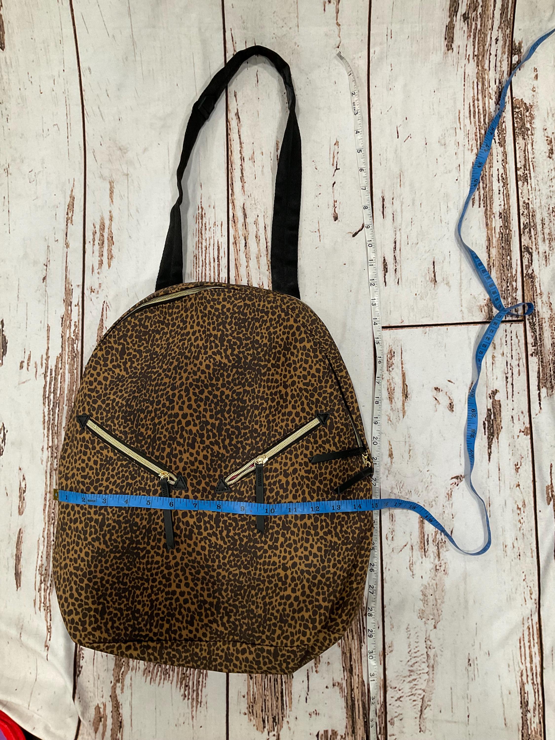 NWOT STELLA & DOT LADY BOSS TWO IN ONE CHEETAH PRINT SHOULDER BAG BACKPACK Stella & Dot Animal Print Bags & Handbags for Women for sale  main image 4