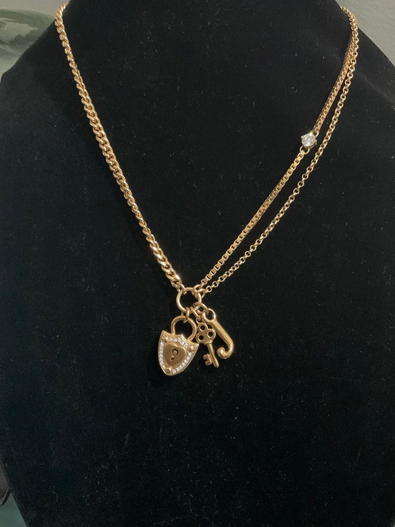Juicy couture key necklace deals