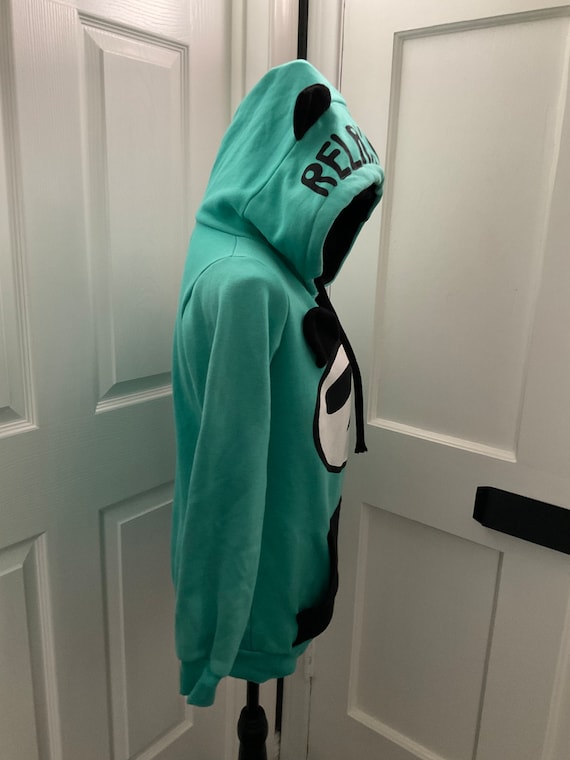Relax Panda Made in Korea Hoodie Etsy