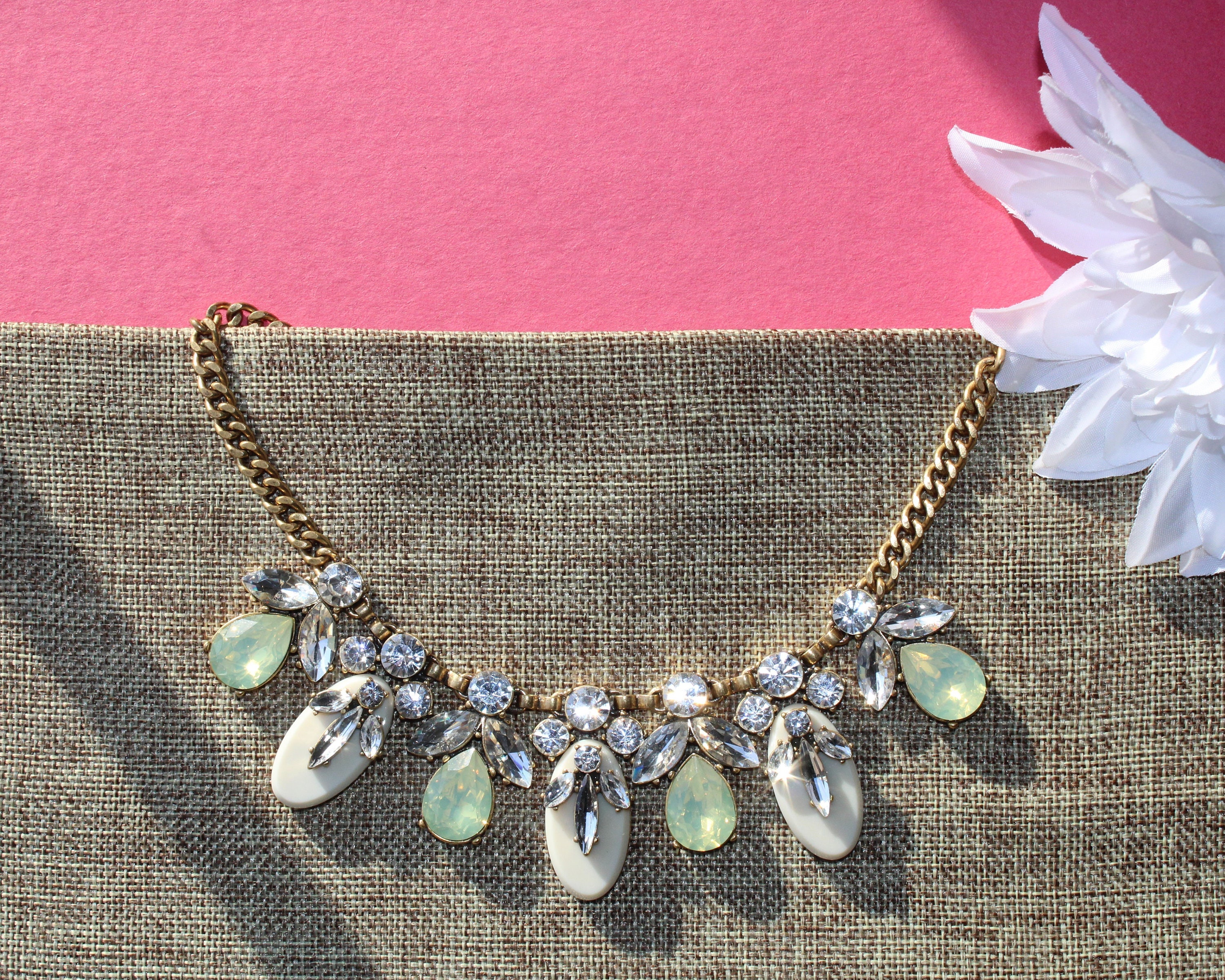 Vintage J. Crew Ivory and Light Yellow 