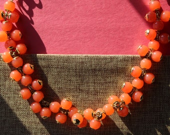 Vintage J. Crew Coral Pink Bubble 