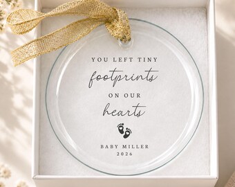 Personalized Baby Loss Memorial Ornament Personalized Child Loss Keepsake Gift Pregnancy Loss Miscarriage Stillbirth Infant Grief Sympathy