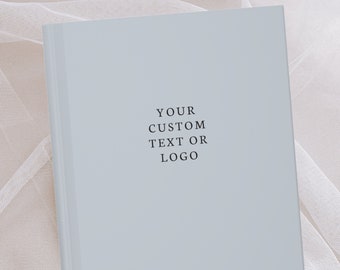 Personalized Notebook- Custom Text Notebook- Custom Logo Book- Custom Journal- Custom Book with Logo- Company Gift- Custom Quote- Mom Gifts