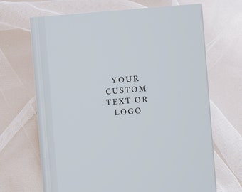 Personalized Notebook- Custom Text Notebook- Custom Logo Book- Custom Journal- Custom Book with Logo- Company Gift- Custom Quote- Mom Gifts