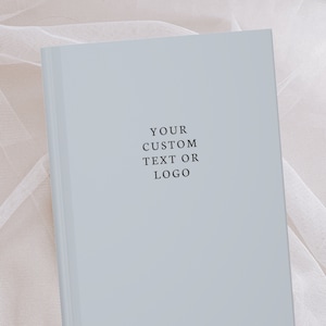 Personalized Notebook- Custom Text Notebook- Custom Logo Book- Custom Journal- Custom Book with Logo- Company Gift- Custom Quote- Mom Gifts