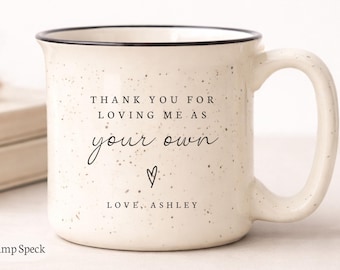 Personalized Bonus Mom Mug Bonus Mother Cups Mother’s Day Gift for Bonus Moms Gift from Son Daughter Stepmom Adoptive Mom Stepmother Mugs