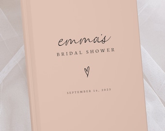 Cuaderno Cartas a la Novia - Diario Querida Novia - Diario de Fechas Personalizado - Regalo de Diario Personalizado - Regalo para Despedida de Soltera - Regalo de Boda para la Novia