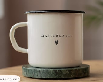 Mastered It Graduation Mug- Graduate Gift Class of 2026 Grads, Masters Degree Gift, Master Grad Coffee Cup Gifts, Congratulations Graduate