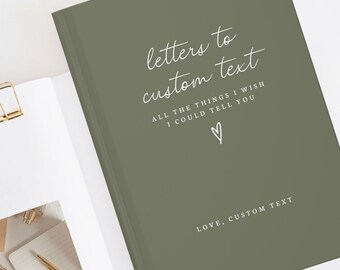Custom Grief Journal for Child Loss Personalized Memorial Keepsake Book Grief Notebook Gift Loss of Mom Dad Friend Bereavement Sympathy Gift