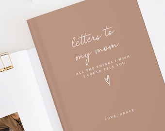 Brieven aan mijn moeder Notebook-verlies van moeder verdriet Journal-Mom Memorial Gift-Mama Remembrance Gift-cadeau voor rouwende-verlies van moeder sympathie