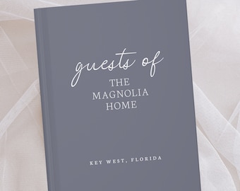 Airbnb Guest Book- Rental House Guest Book- Welcome Book- Vacation Home Guest Book- Vacation Rental- VRBO- Housewarming Gift- Hotel Sign In
