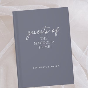 Airbnb Guest Book- Rental House Guest Book- Welcome Book- Vacation Home Guest Book- Vacation Rental- VRBO- Housewarming Gift- Hotel Sign In