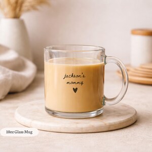 Custom Mom Mug New Mama Gift Personalized Baby Shower Gifts Future Parent First Time Mom Mothers Day Birthday Present for Moms Coffee Cup image 4