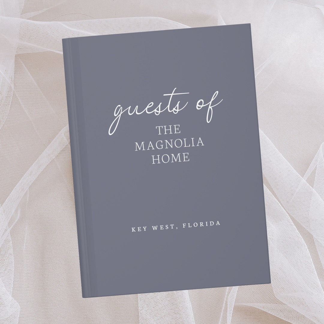 Airbnb Guest Book Rental House Guest Book Book Etsy