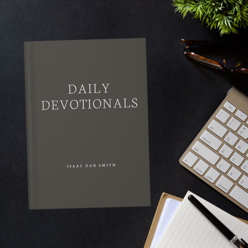 Daily Devotionals Journal- Bible Study Notebook- Prayer Journal ...