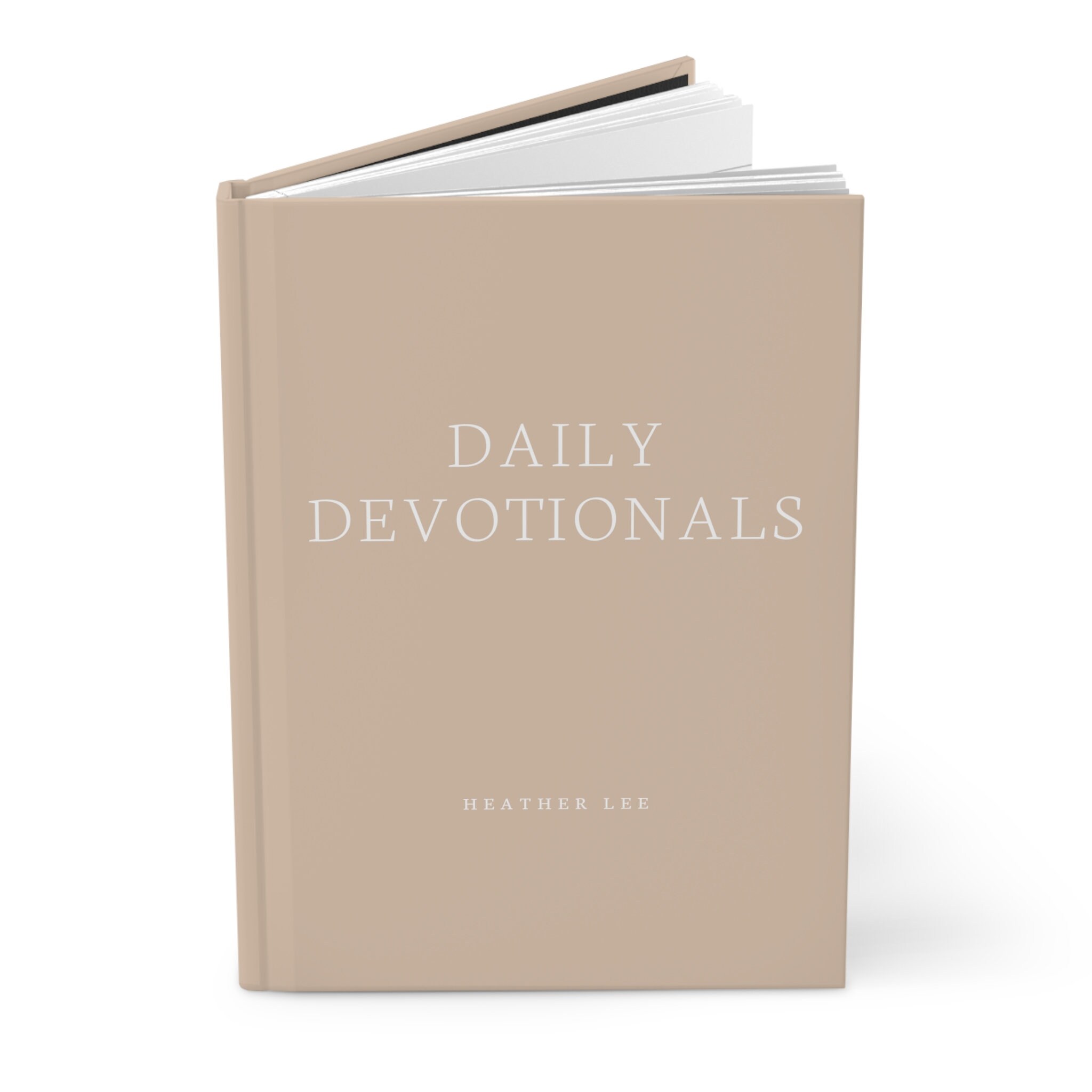 Daily Devotionals Journal- Bible Study Notebook- Prayer Journal ...