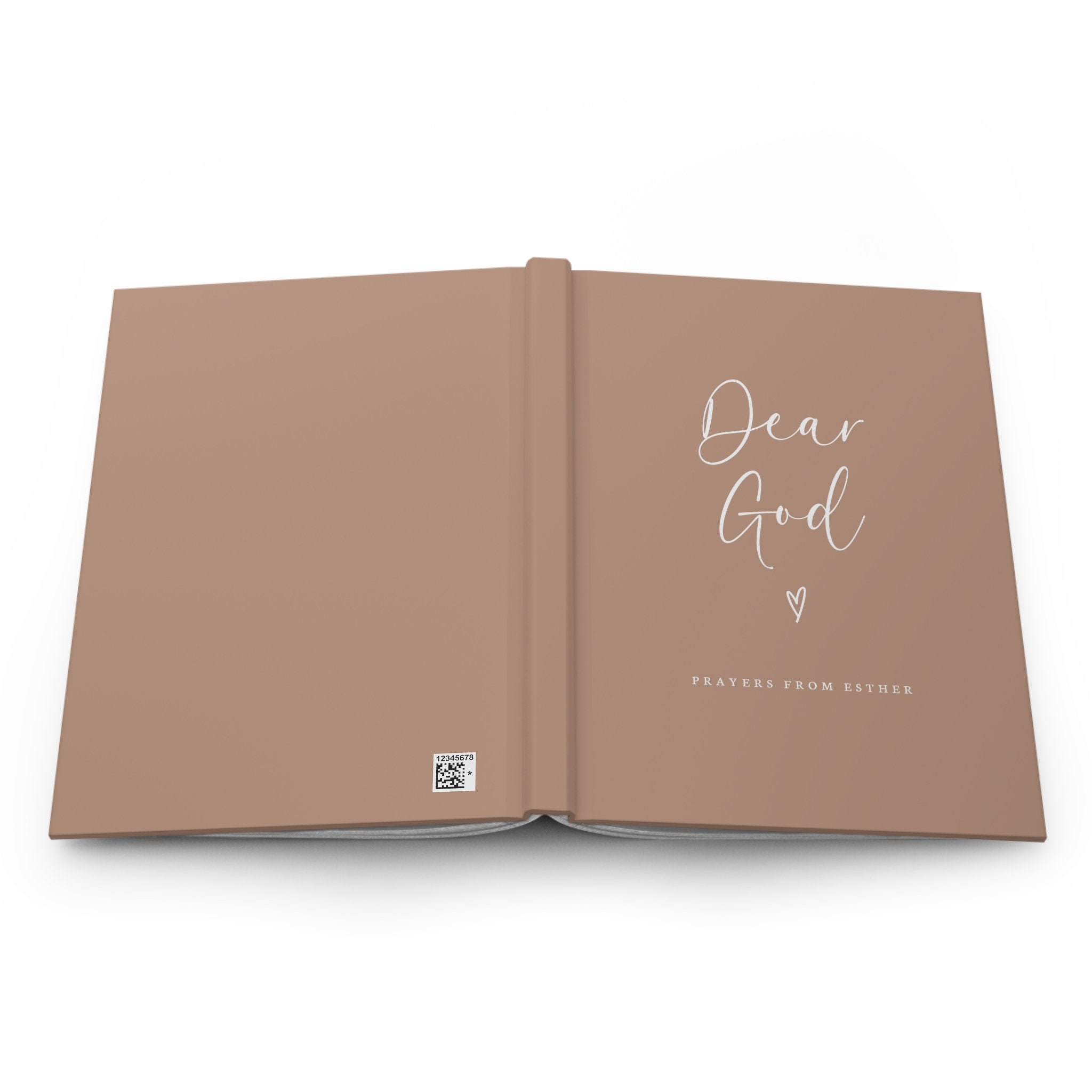 Dear God Personalized Prayer Journal- Custom Prayer Notebook- Christian Gift Journal- Prayer Diary- Gifts for Women- Mom Gift- Faith Journal