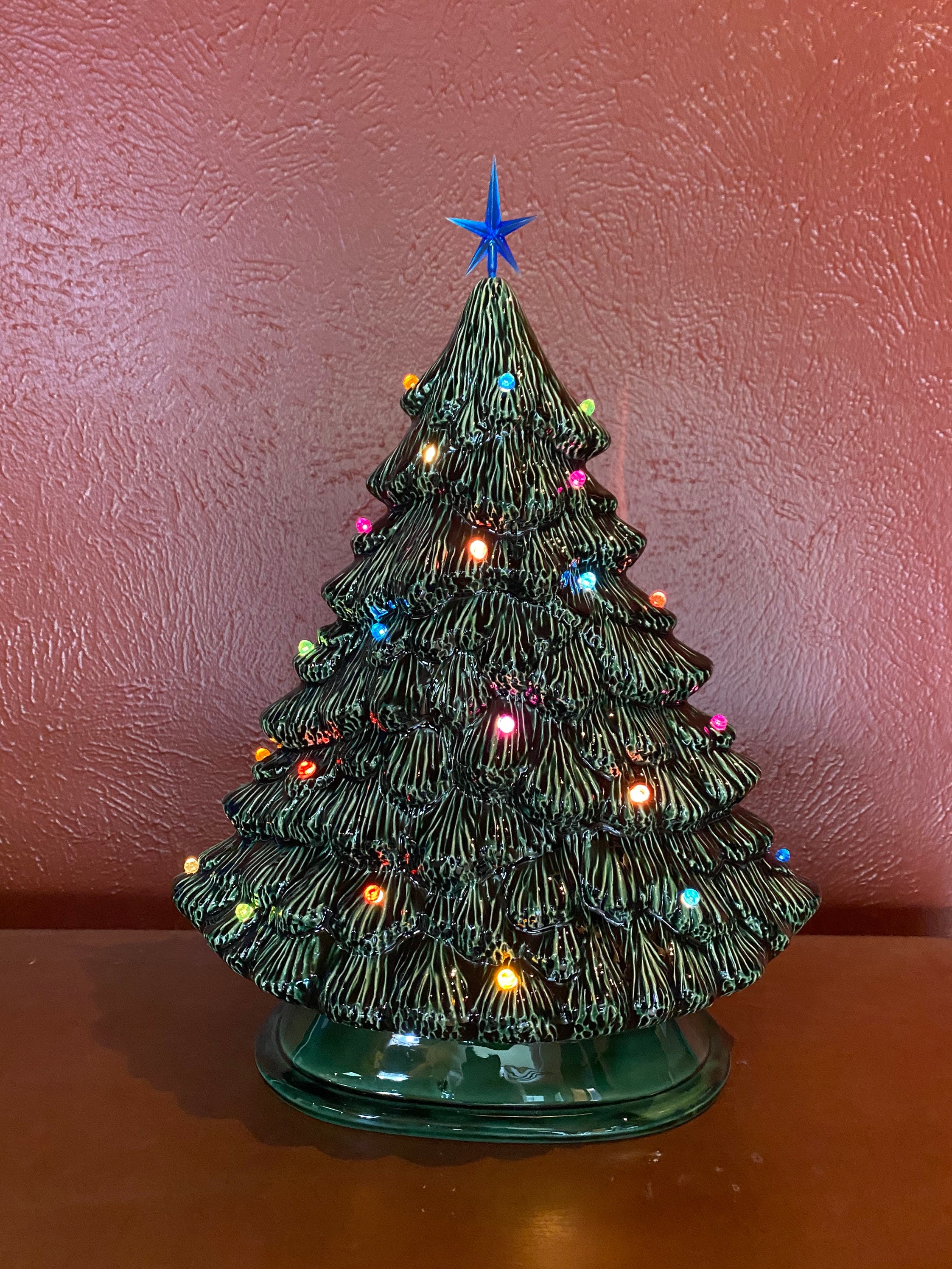 Custom Made Large Ceramic Christmas Tree Etsy