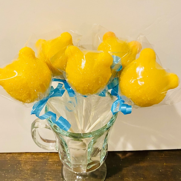 Winnie the Pooh Cake Pops Etsy