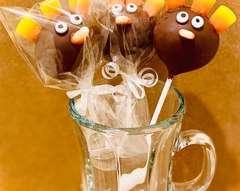 Turkey cake pops