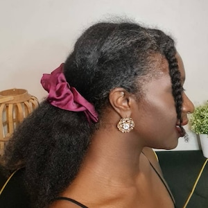 Plain Large scrunchie - Sweet
