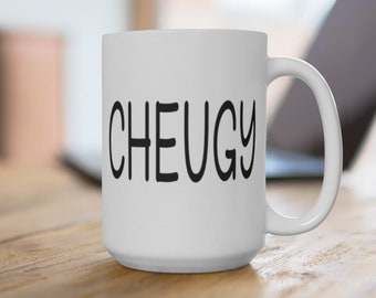 Cheugy Mug 15oz | Millennial Gift, Aesthetic Mug, Meme Mug, Gag Gift, Funny Millennial