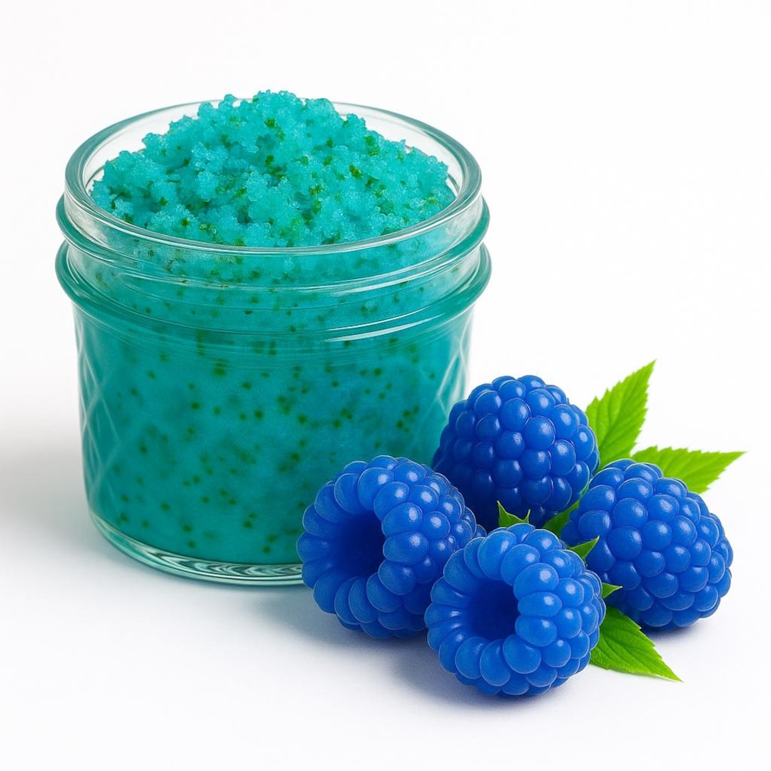 Sour Blue Raspberry Scrub Sugar Scrub (blue Raspberry) - Etsy