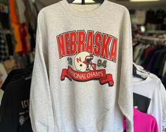 Vintage Nebraska Crewneck Sweatshirt Size XL