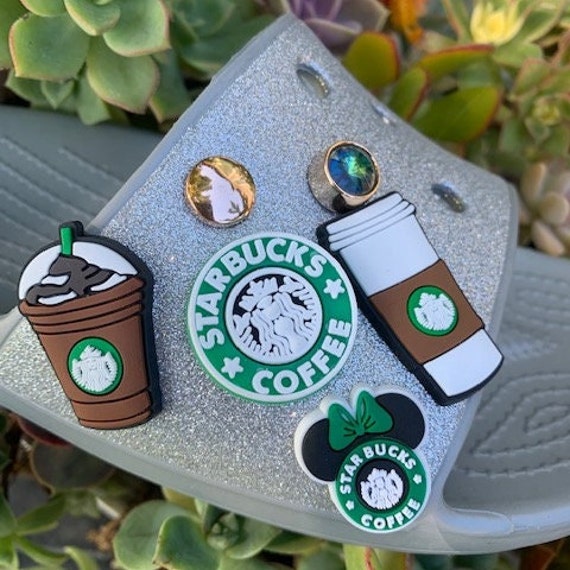 Starbucks Croc Charms. 10 Set -  Canada in 2023