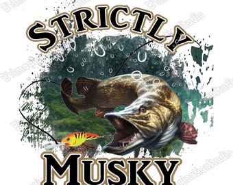 Strictly Musky Fishing Design